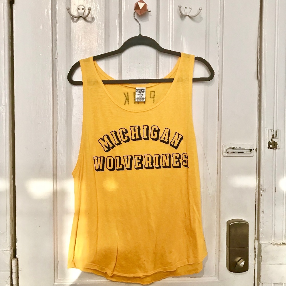 PINK University of Michigan Tank Top